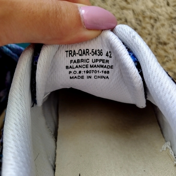 TRAQ by ALEGRIA QARMA DAYDREAM BELIEVER floral comfort athletic sneakers 12 - Picture 8 of 8